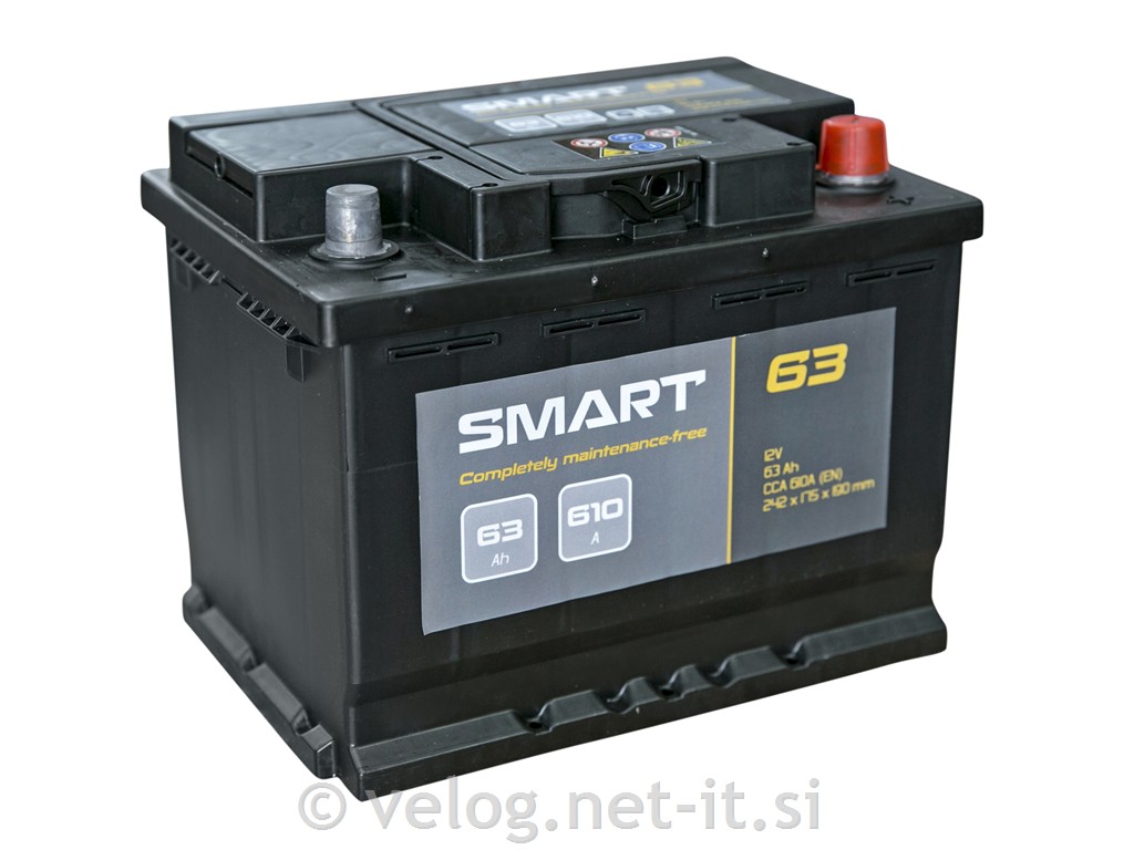 Akumulator Smart 63Ah 610A