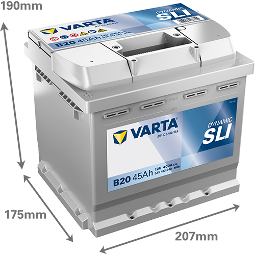 Akumulator Varta Dynamic SLI 45Ah / B20