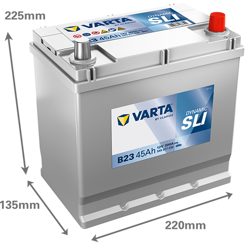 Akumulator Varta Dynamic SLI 45Ah / B23