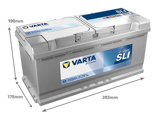 Akumulator Varta Dynamic SLI 110Ah / I1