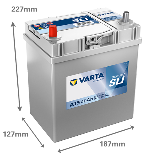 Akumulator Varta Dynamic SLI 40Ah / A15
