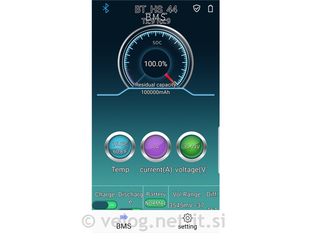 Li-ion baterije za invalidski voziček 72Ah 24V z bluetooth