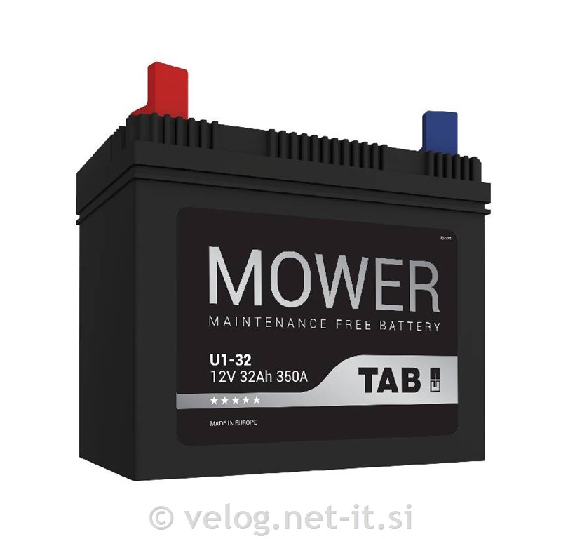 Akumulator za kosilnice TAB 32Ah L+