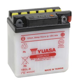 Moto akumulator YUASA YB3L-B, 3Ah