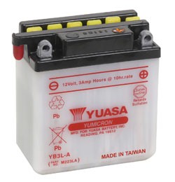 Moto akumulator YUASA YB3L-A, 3Ah
