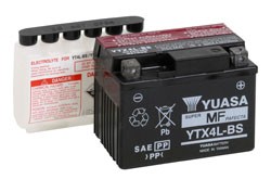 Moto akumulator YUASA YTX4L-BS, 3Ah