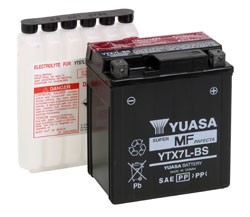 Moto akumulator YUASA YTX7L-BS, 6Ah
