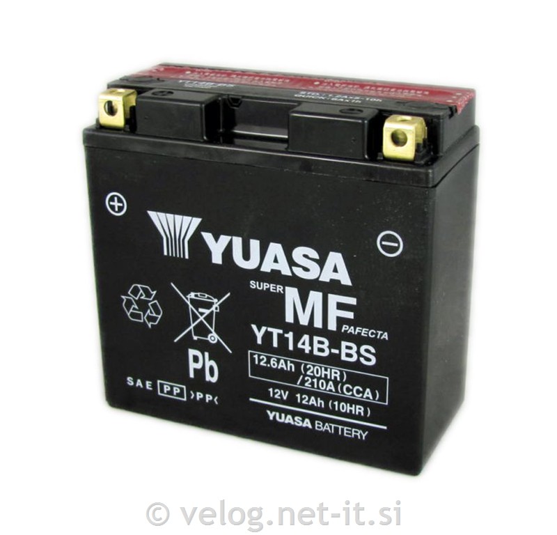 Moto akumulator YUASA YT14B-BS 12V 12Ah