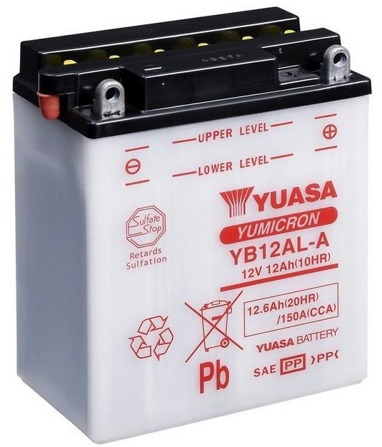 Moto akumulator YUASA YB12AL-A 12V 12Ah