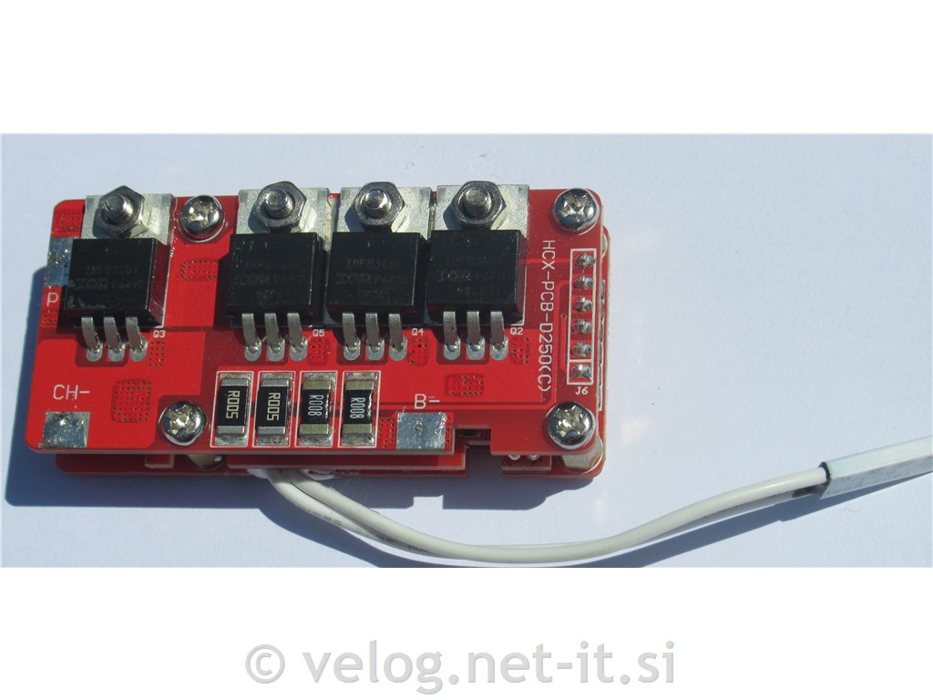 BMS 36V 15A za Li-ion baterije