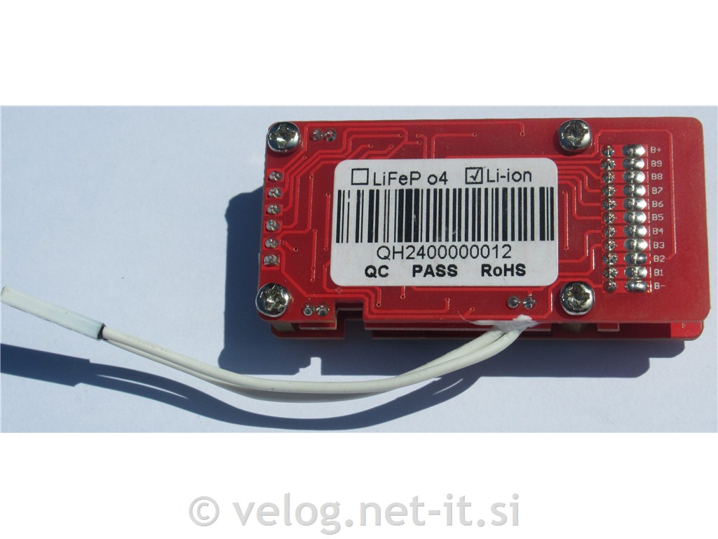 BMS 36V 15A za Li-ion baterije