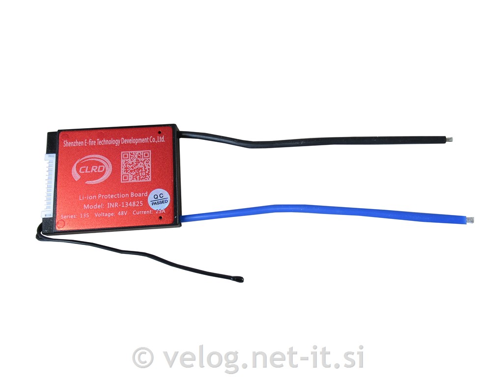 BMS 48V 25A za Li-ion baterije - vodoodporen