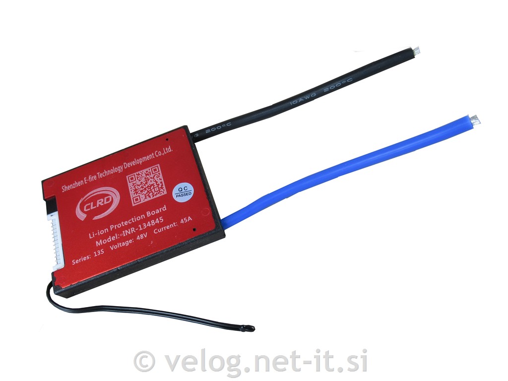 BMS 48V 45A za Li-ion baterije - vodoodporen