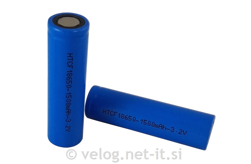 LiFePO4 baterijska celica 18650 1800mAh