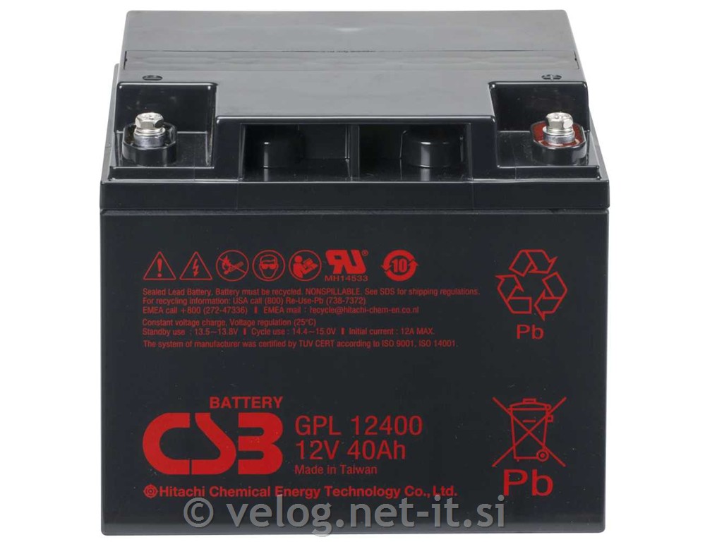 UPS akumulator CSB Energy GPL 12V 40Ah