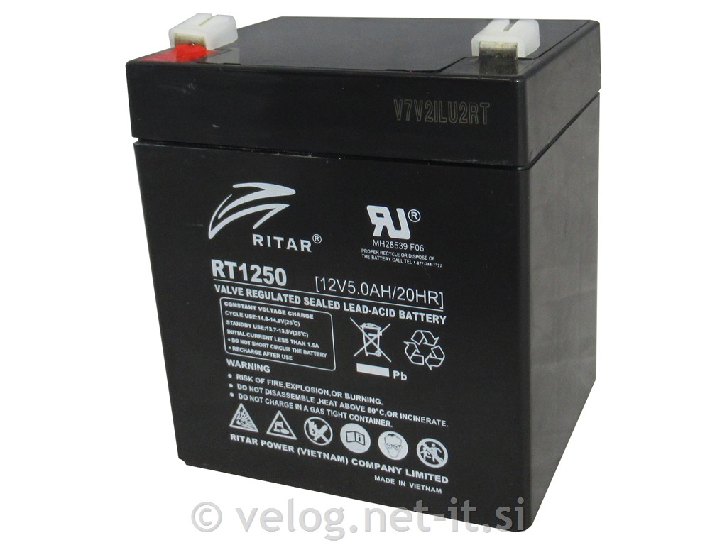 UPS AGM akumulator 12V 5Ah Ritar