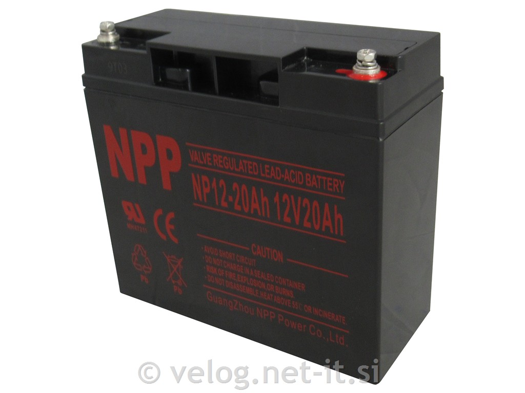Ciklični AGM DC akumulator 20Ah NPP