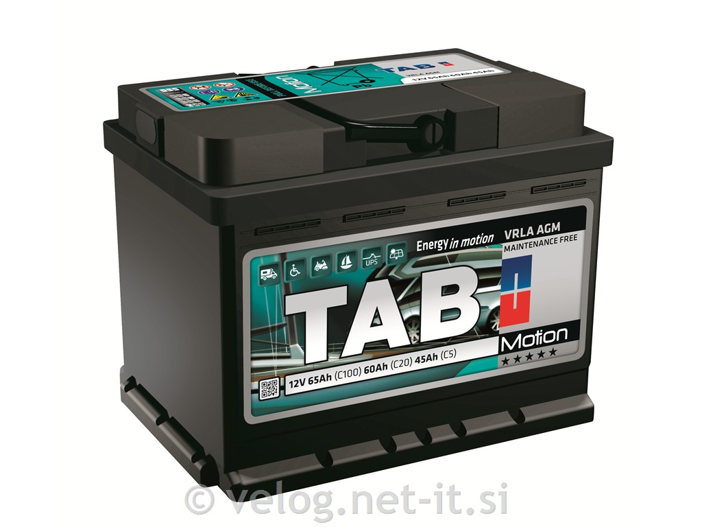 Akumulator TAB Motion VRLA AGM 60Ah