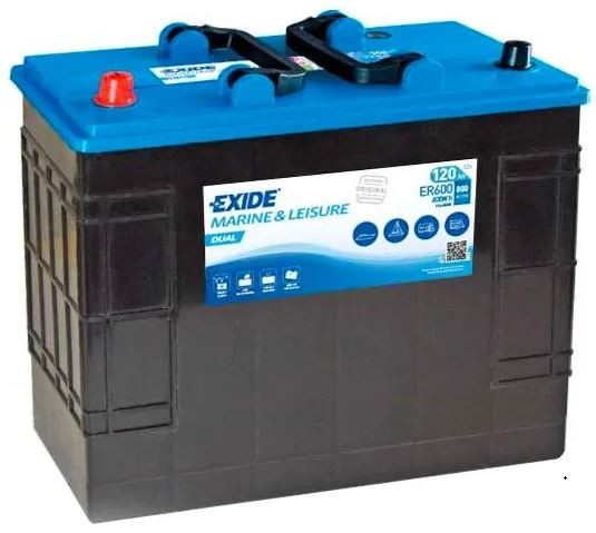 Exide akumulator ER 600 Dual Marine