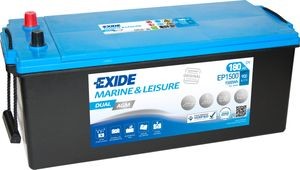 Exide akumulator EP1500, AGM dual, 180Ah