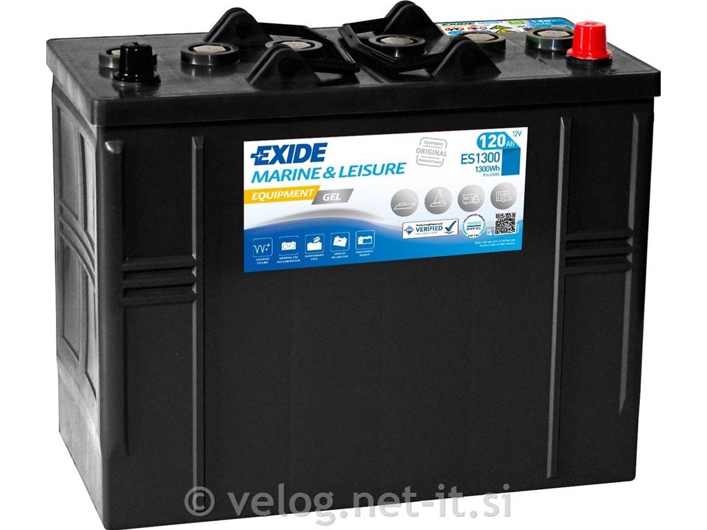 Exide akumulator ES 1300, Gel, 120Ah