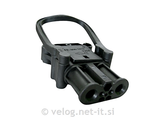 Vtičnica z ročajem REMA DIN 320A 50mm2 Ž