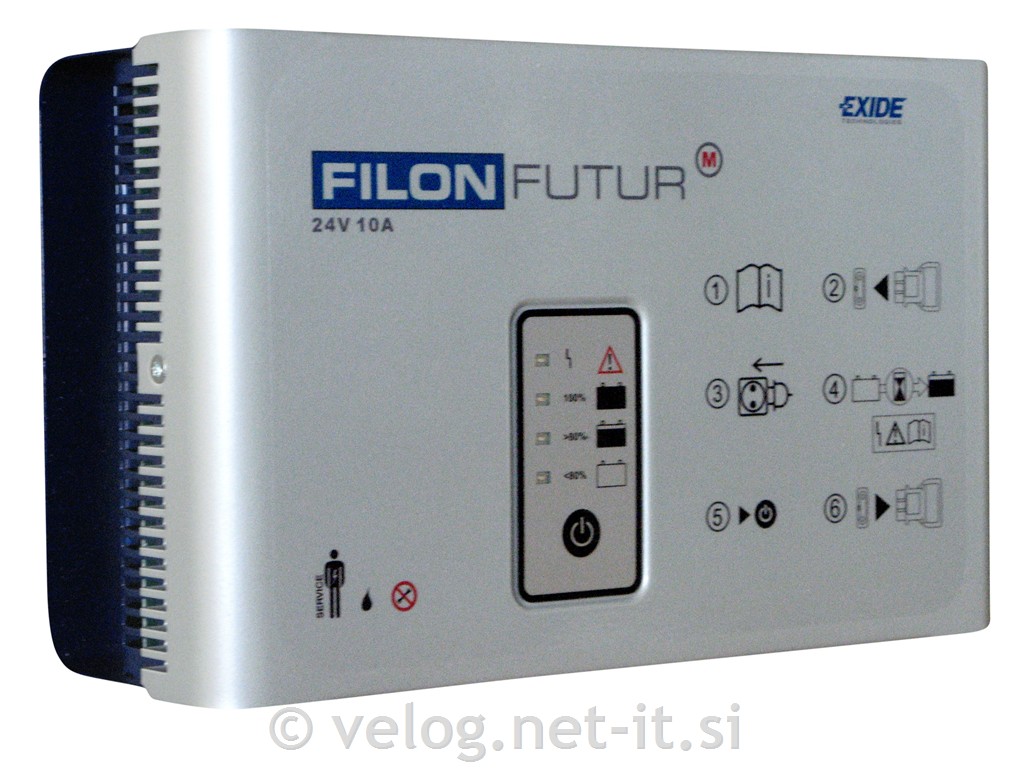 Polnilec IEB Filon Futur M 24V 20A HF