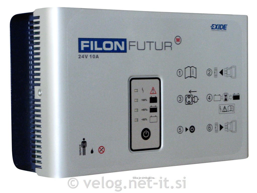 Polnilec IEB Filon Futur S 24V 8A HF