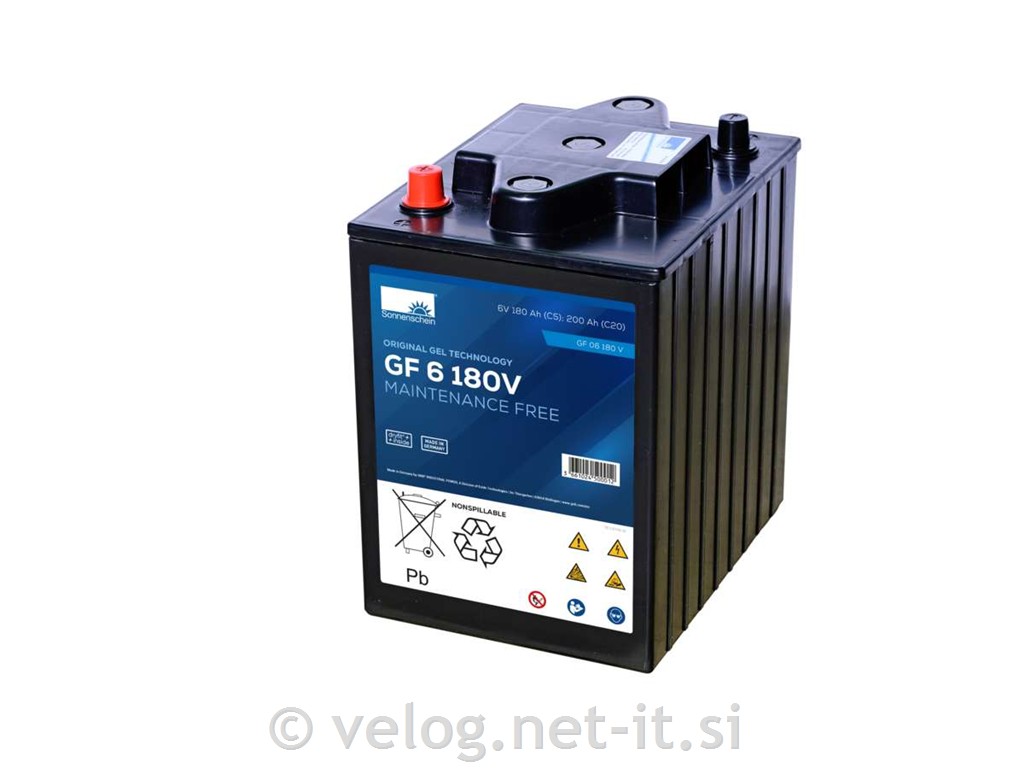 GEL akumulator Sonnenschein GF06 180 V / 6V 200Ah