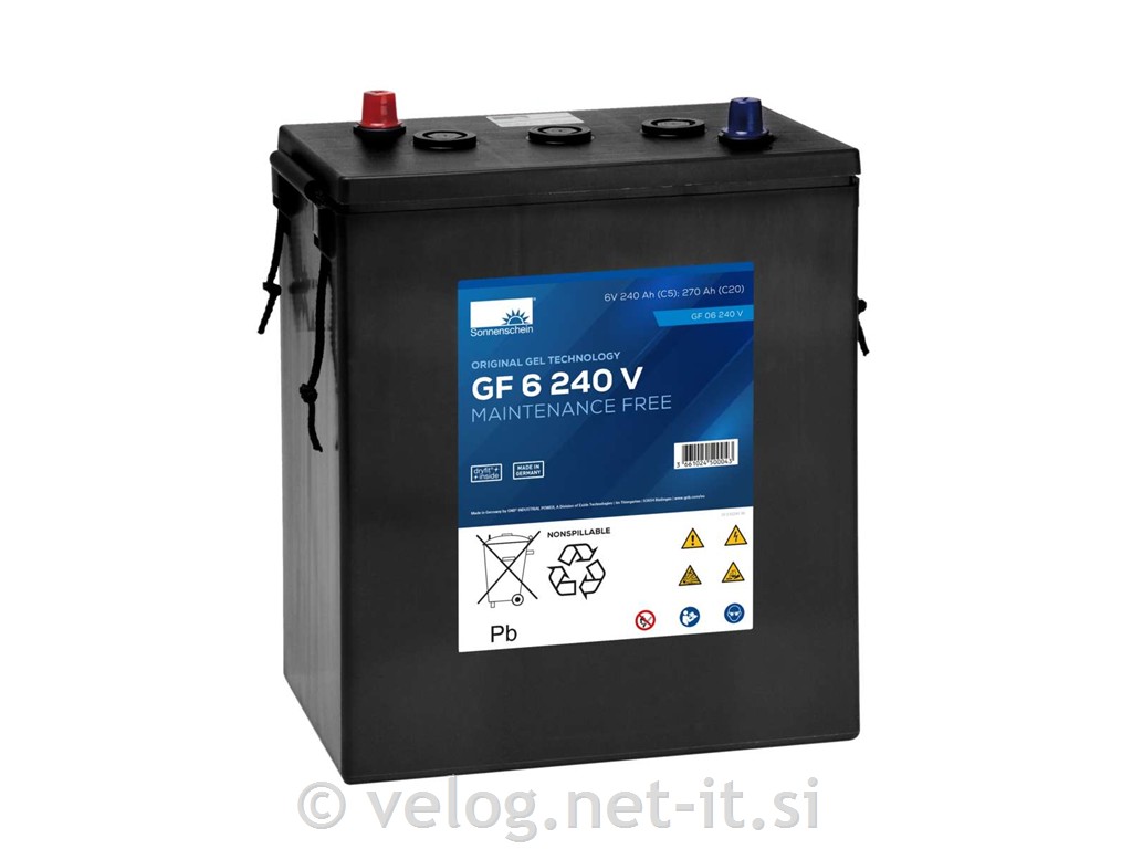 GEL akumulator Sonnenschein GF06 240 V / 6V 270Ah