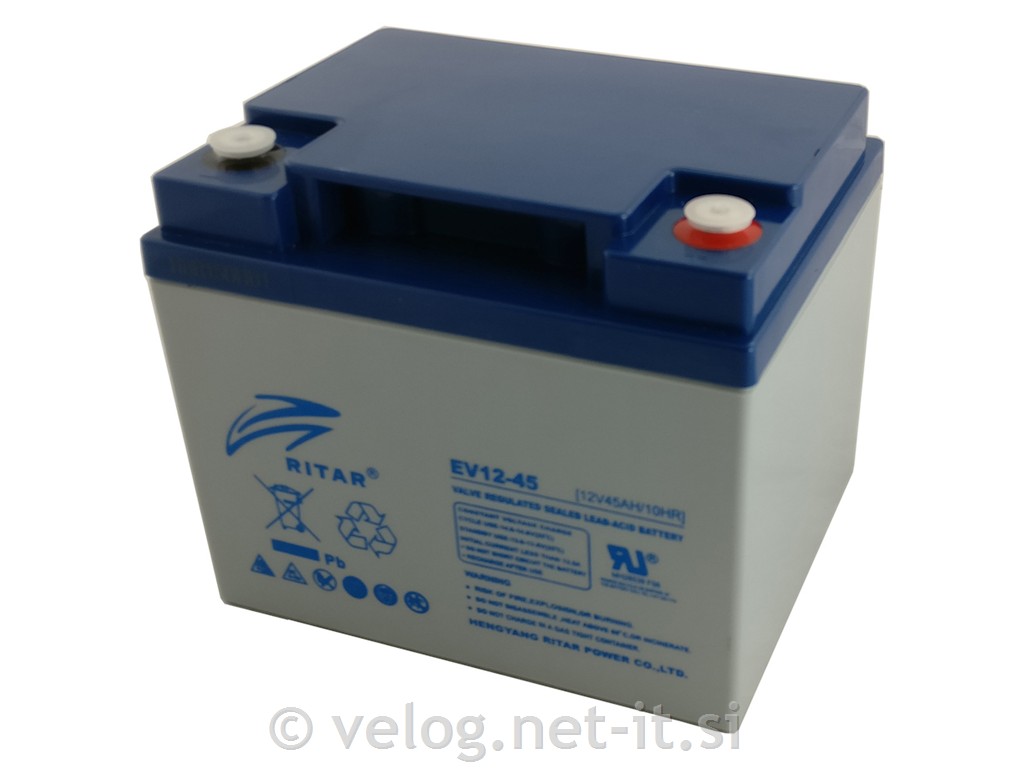 Ciklični AGM EV akumulator 45Ah Ritar