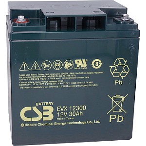 Ciklični AGM DC akumulator 12V 30Ah CSB