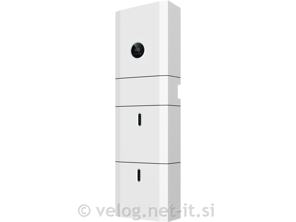 Hibridna sončna elektrarna Kstar 10kW s hranilnikom 10 kWh