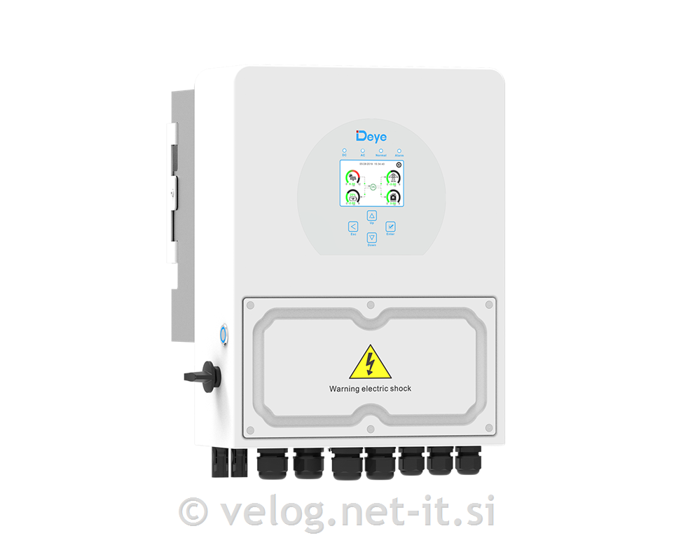 Hibridni razsmernik Deye 3,6kW - deluje skoraj neslišno