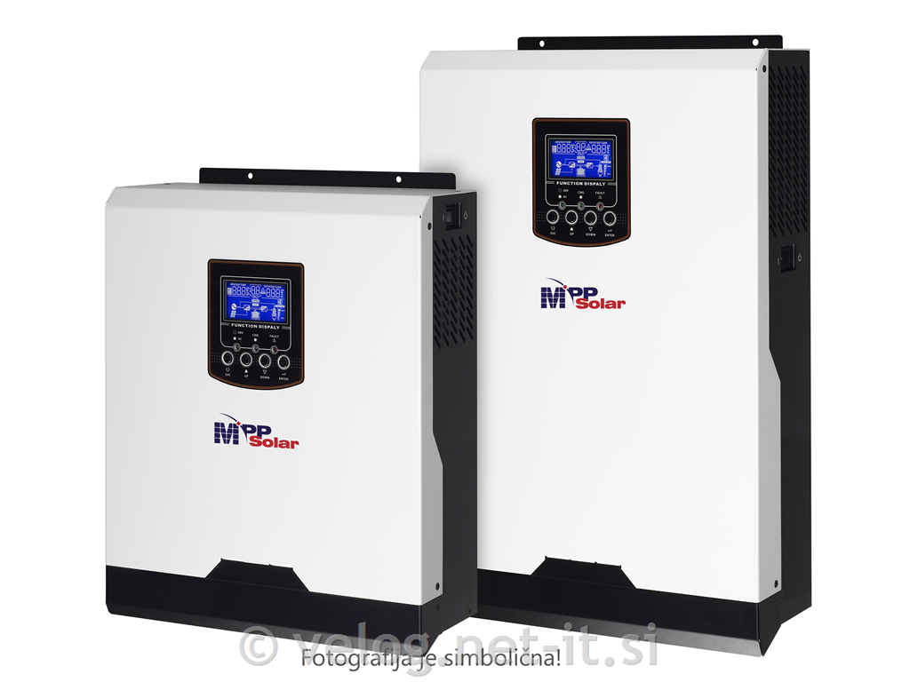 Otočni solarni razsmernik 1kW 12V MPP