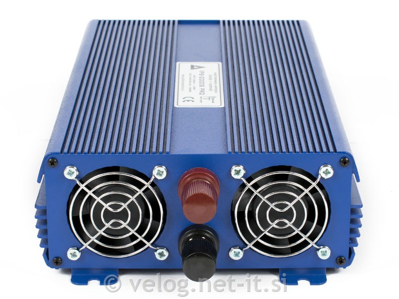 Sinusni razsmernik 1000W 12V - mehki zagon in daljinsko upravljanje