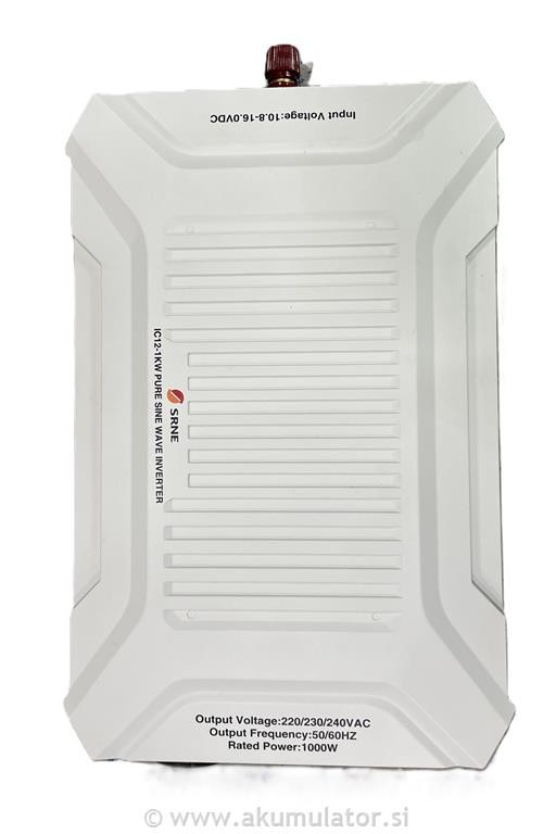 Razsmernik 3000W 24V sinusni Srne Solar - z bluetooth