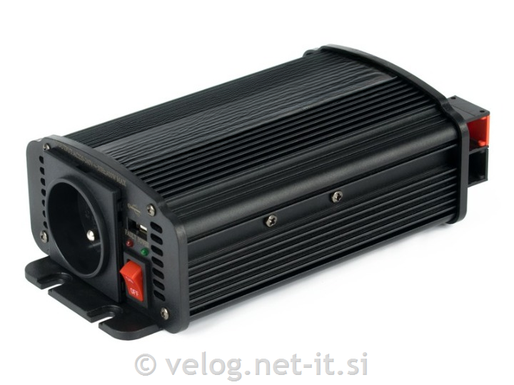 Razsmernik 300W 12V za sončne celice, navtiko, avtodom