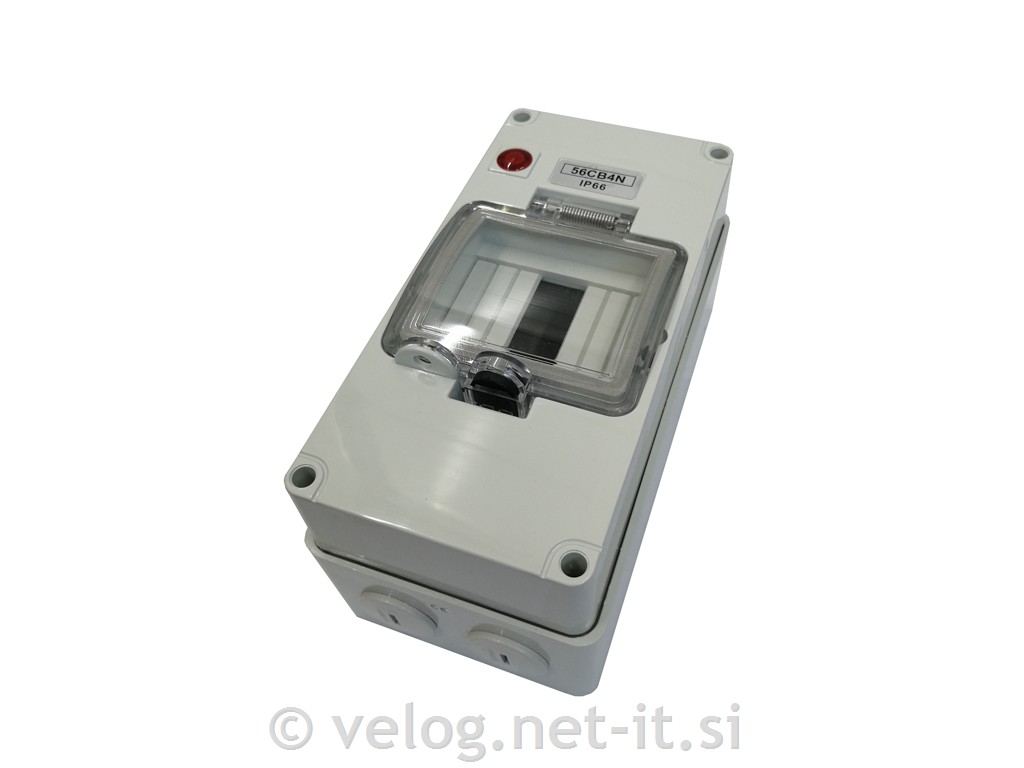 Ohišje IP65 za 2 dvopolna solarna odklopnika