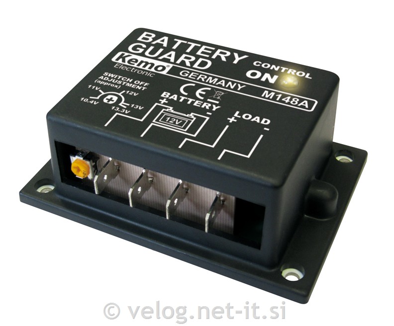 Varuh akumulatorja 10A 12V - zaščita akumulatorja pred izpraznjenostjo