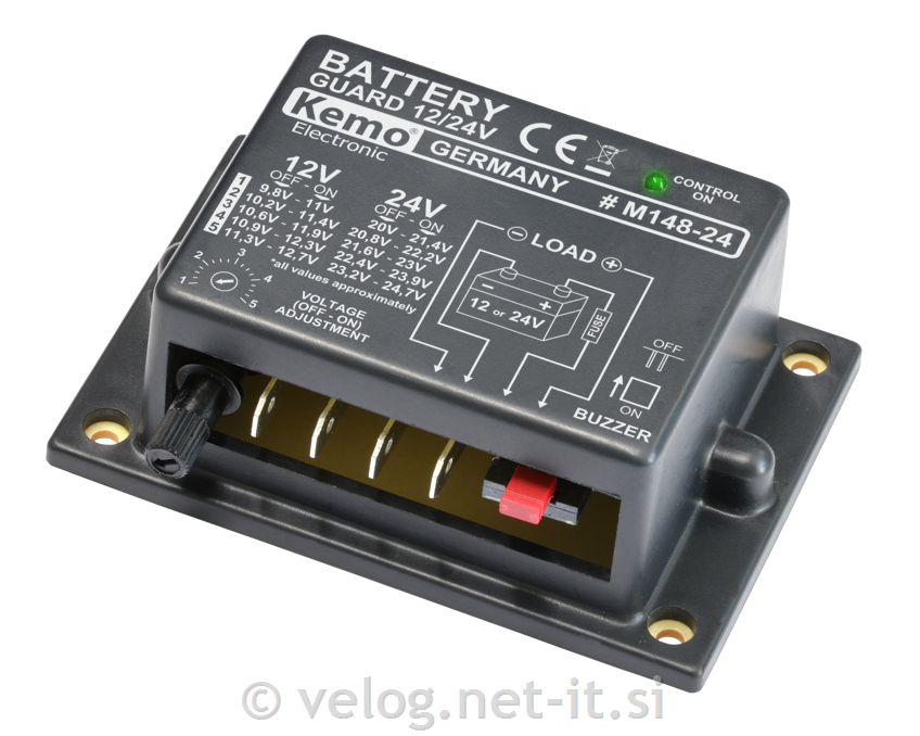 Varuh akumulatorja 20A 12/24V - zaščita akumulatorja pred izpraznjenostjo