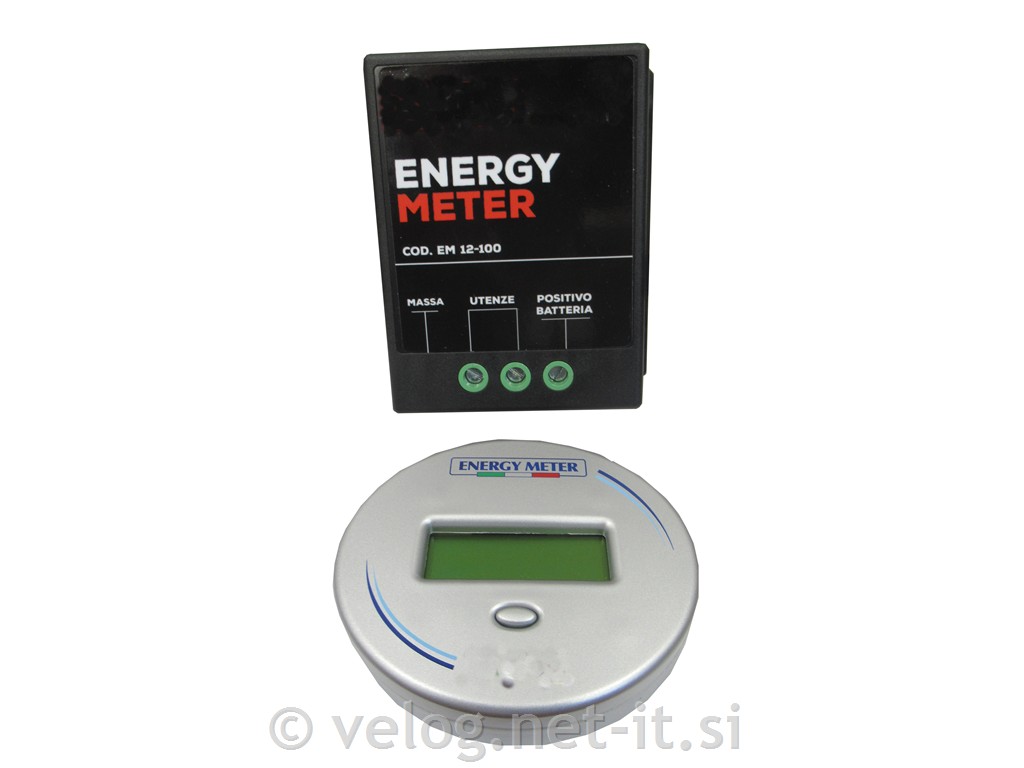 Brezžični Energy meter 12V 100A