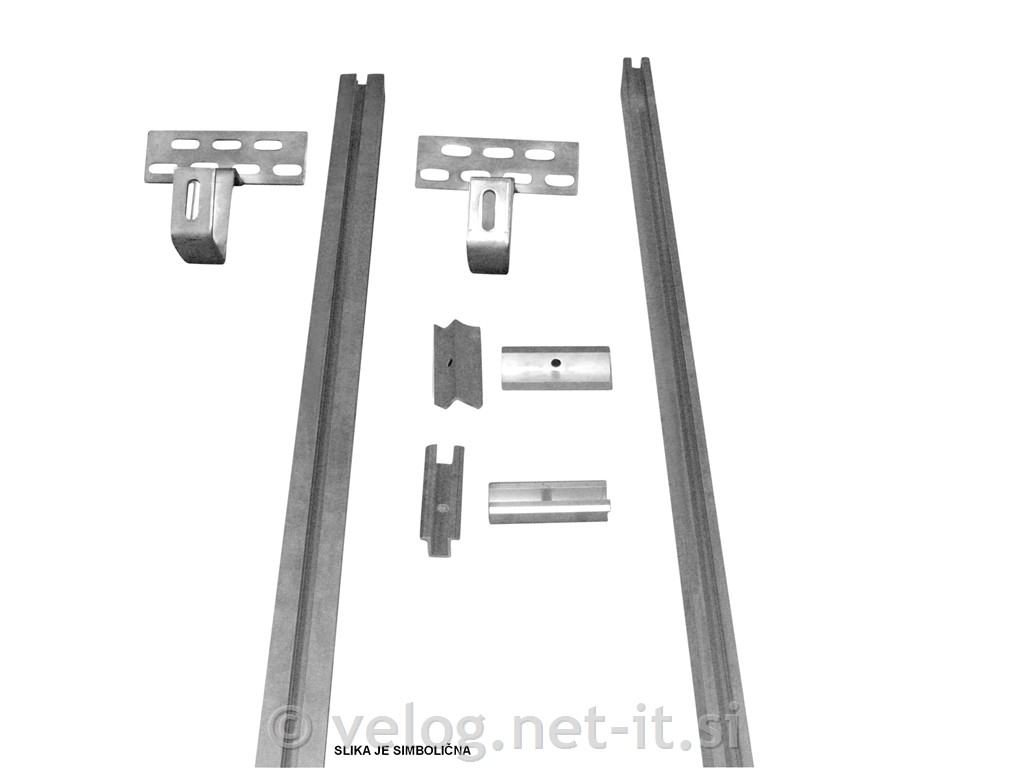 Nosilna konstrukcija za 4 module - ravna