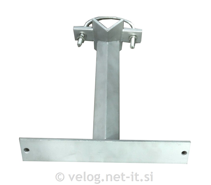 Nosilec za solarni modul 10W - namestitev na drog