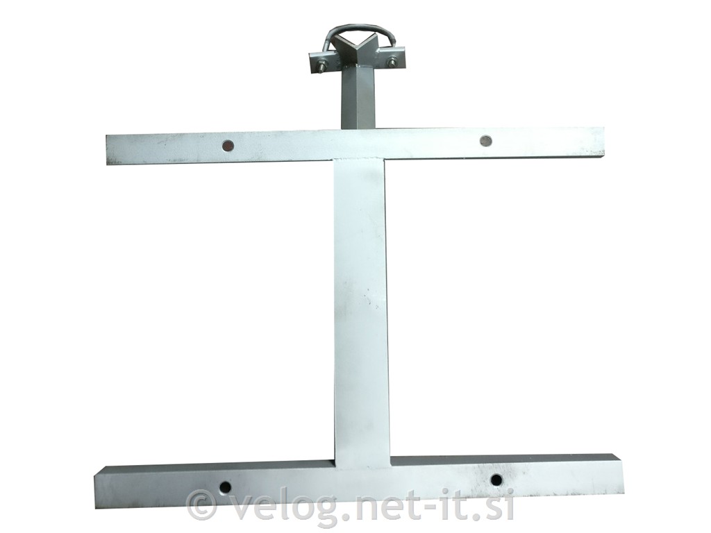 Nosilec za solarni modul 20W - namestitev na drog