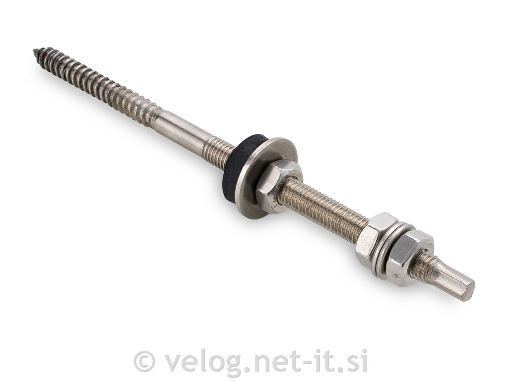 Nosilec - vijak za les M12 x 30mm