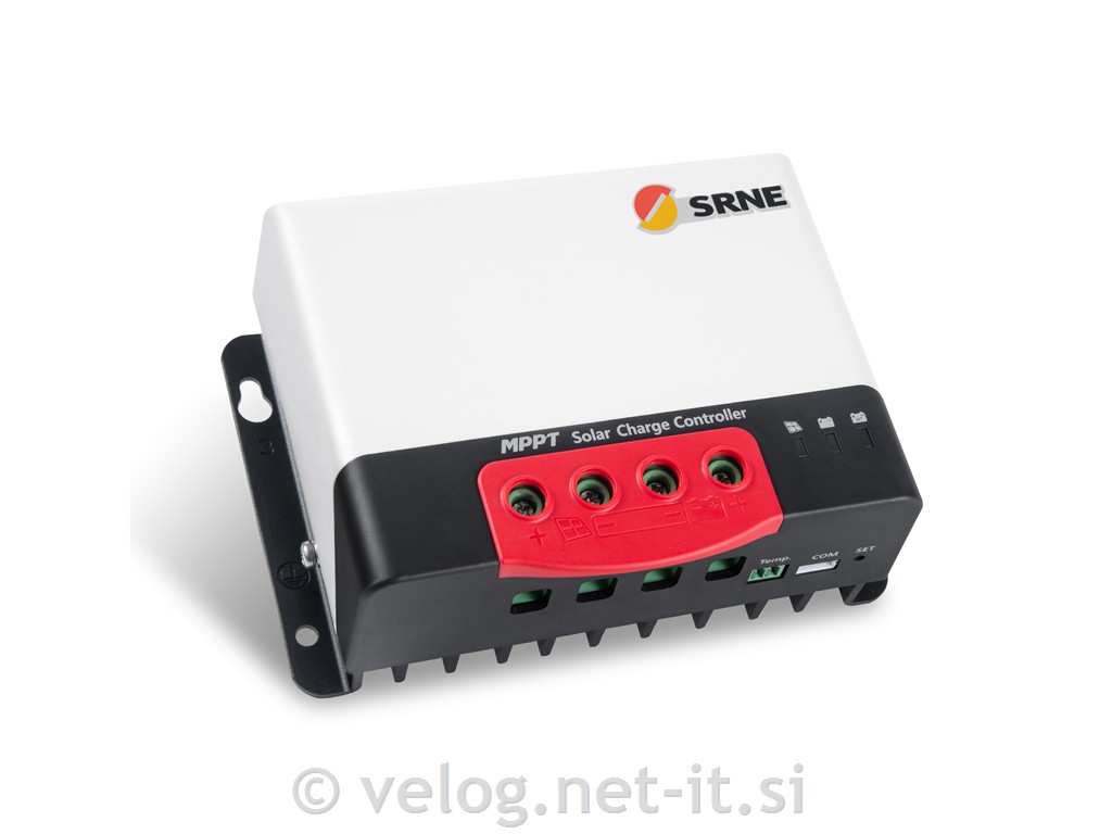 MPPT solarni regulator 20A, tudi za LiFePo4 baterije