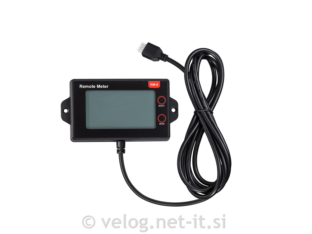 LCD monitor za MPPT regulatorje za LiFePo4 baterije