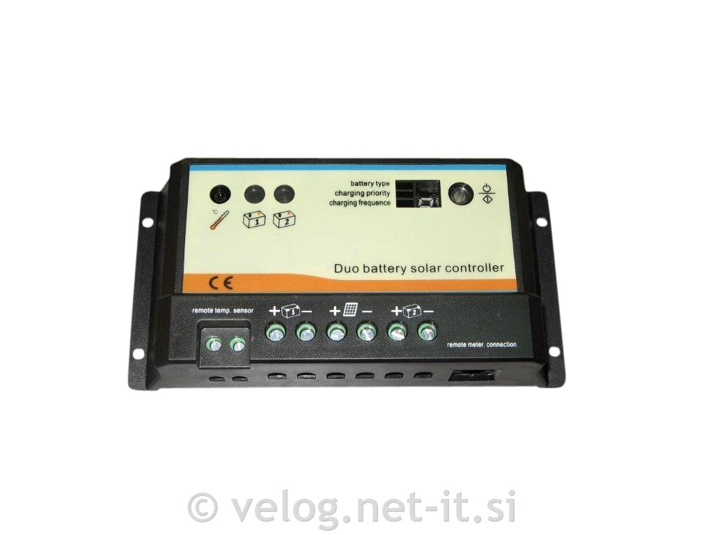 Solarni regulator duo 20A Epsolar, za plovila, avtodom