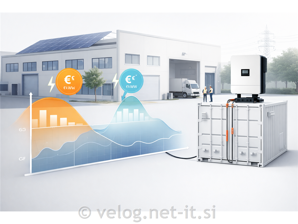 Obračun omrežnine za podjetja - rezanje konic